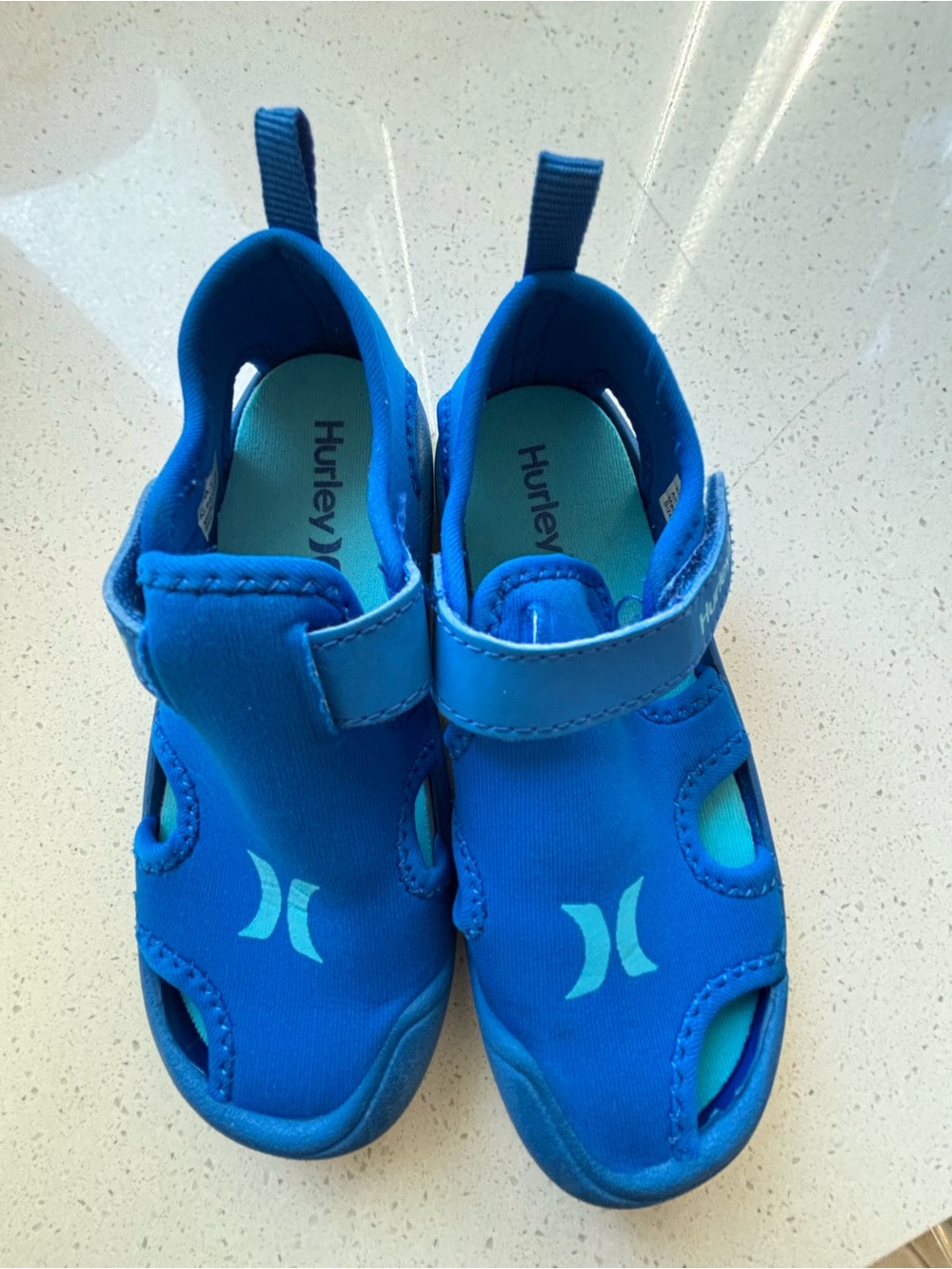 Hurley toddler Bright Blue water shoes
